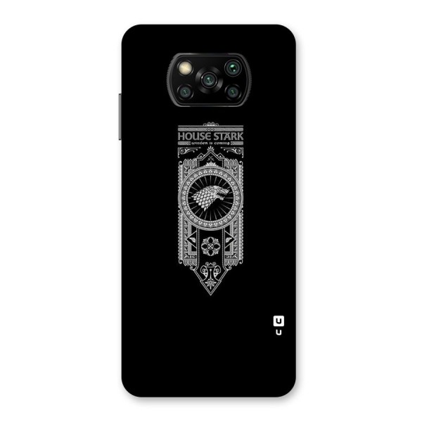House Banner Back Case for Poco X3