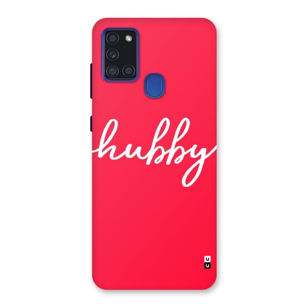 Hubby Back Case for Galaxy A21s
