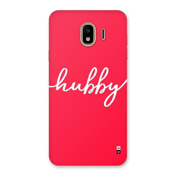 Hubby Back Case for Galaxy J4