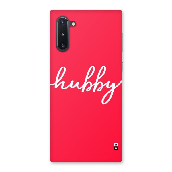 Hubby Back Case for Galaxy Note 10