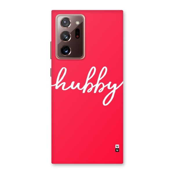 Hubby Back Case for Galaxy Note 20 Ultra