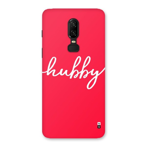 Hubby Back Case for OnePlus 6