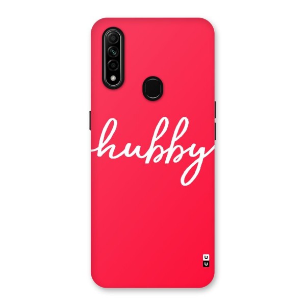 Hubby Back Case for Oppo A31