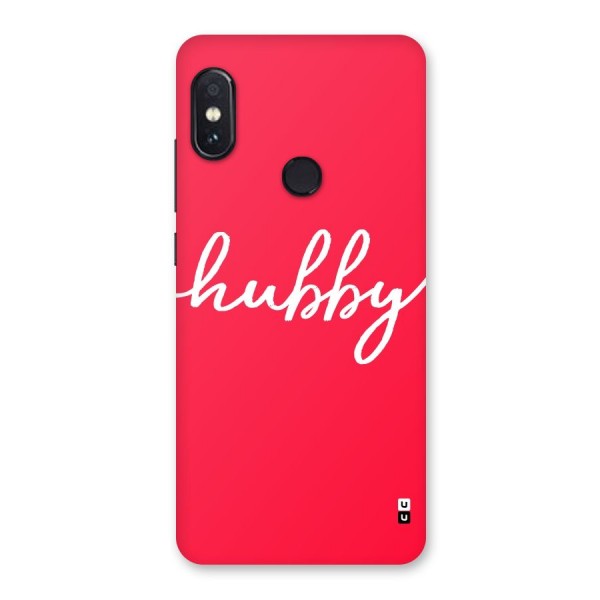 Hubby Back Case for Redmi Note 5 Pro