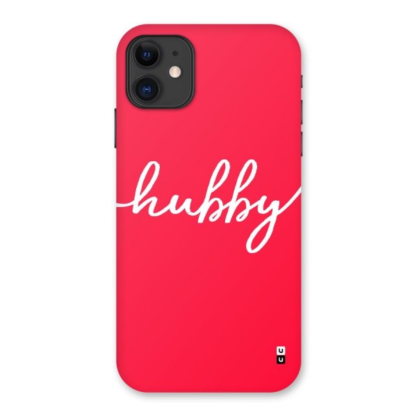 Hubby Back Case for iPhone 11