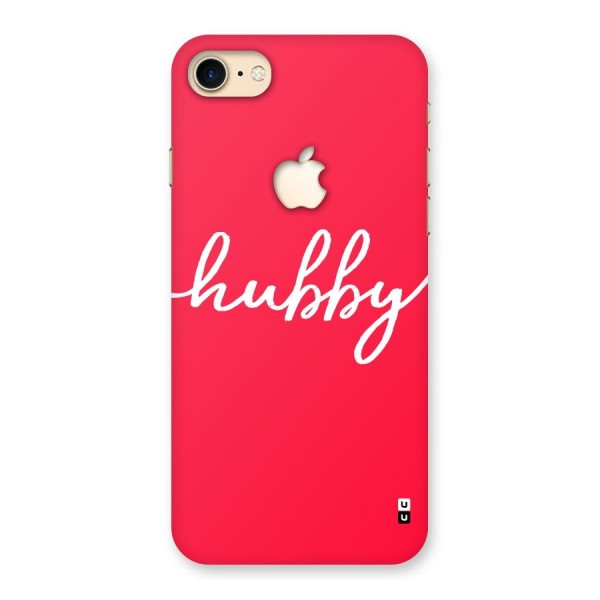 Hubby Back Case for iPhone 7 Apple Cut