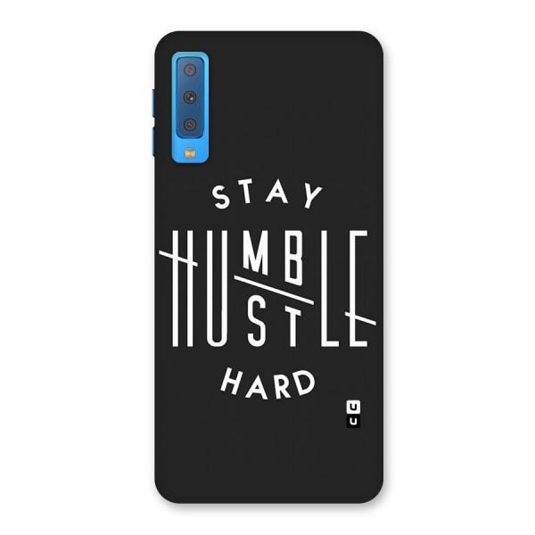Hustle Hard Back Case for Galaxy A7 (2018)