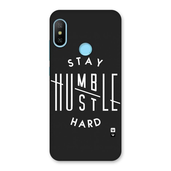 Hustle Hard Back Case for Redmi 6 Pro