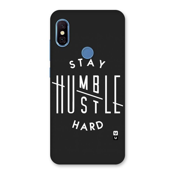 Hustle Hard Back Case for Redmi Note 6 Pro