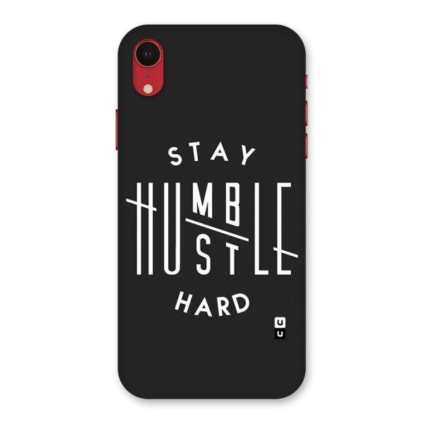 Hustle Hard Back Case for iPhone XR