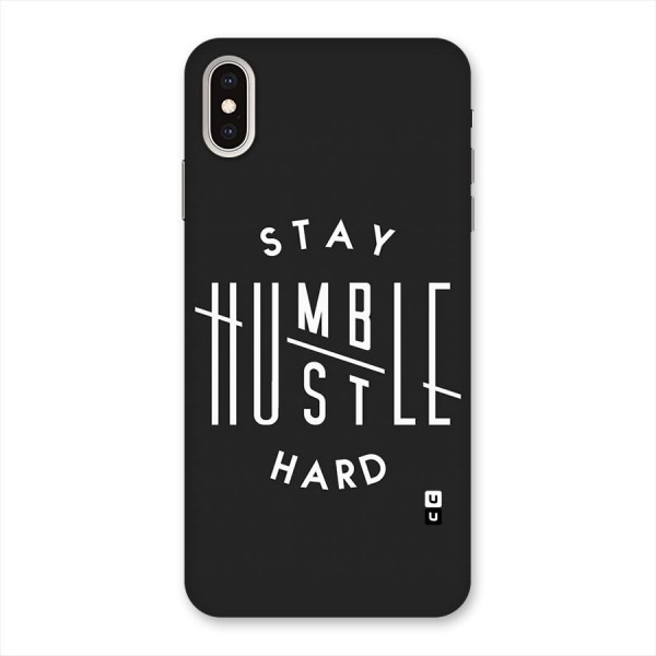 Hustle Hard Back Case for iPhone XS Max
