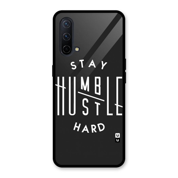 Hustle Hard Glass Back Case for OnePlus Nord CE 5G