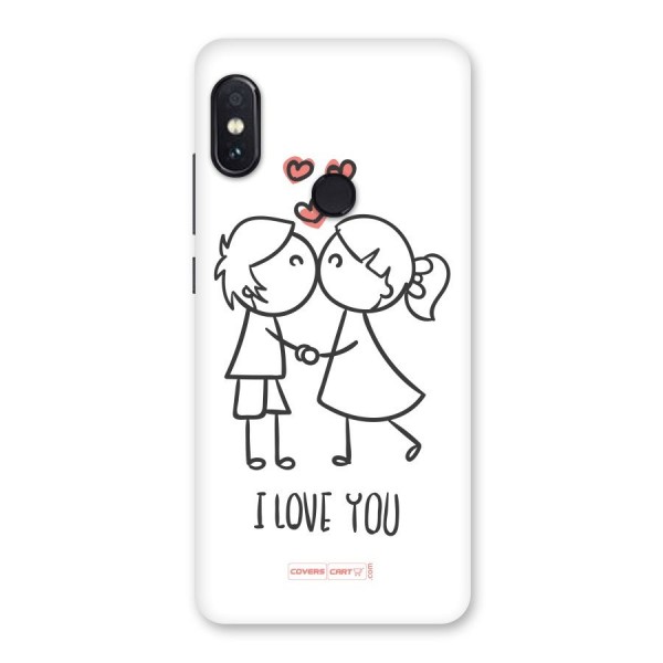 I Love You Back Case for Redmi Note 5 Pro