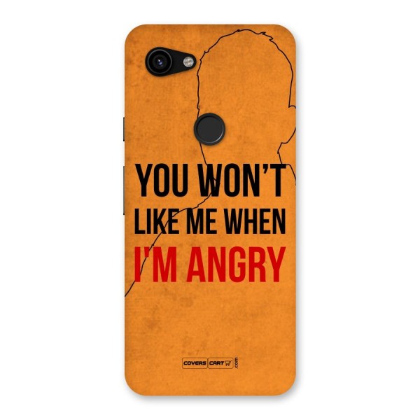 I m Angry Back Case for Google Pixel 3a