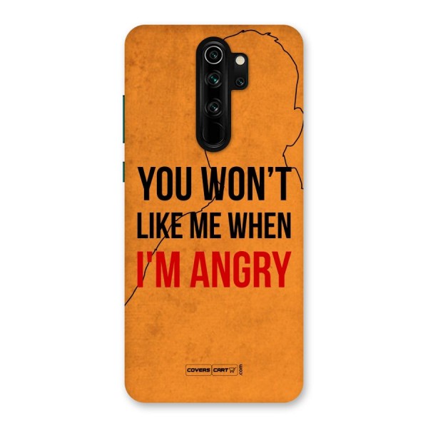 I m Angry Back Case for Redmi Note 8 Pro