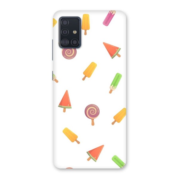 Ice Cream Colors Back Case for Galaxy A51