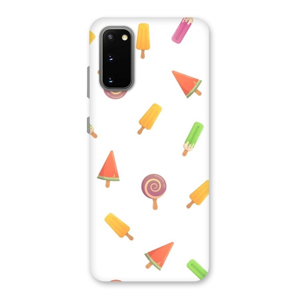 Ice Cream Colors Back Case for Galaxy S20