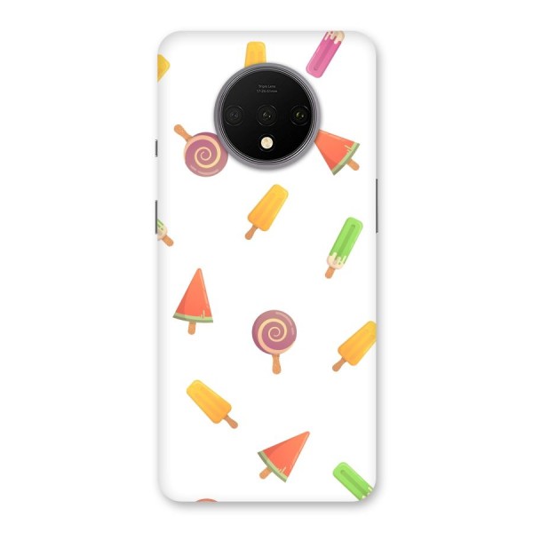 Ice Cream Colors Back Case for OnePlus 7T