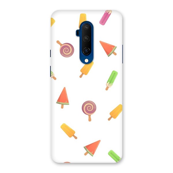 Ice Cream Colors Back Case for OnePlus 7T Pro