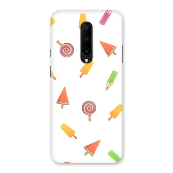 Ice Cream Colors Back Case for OnePlus 7 Pro