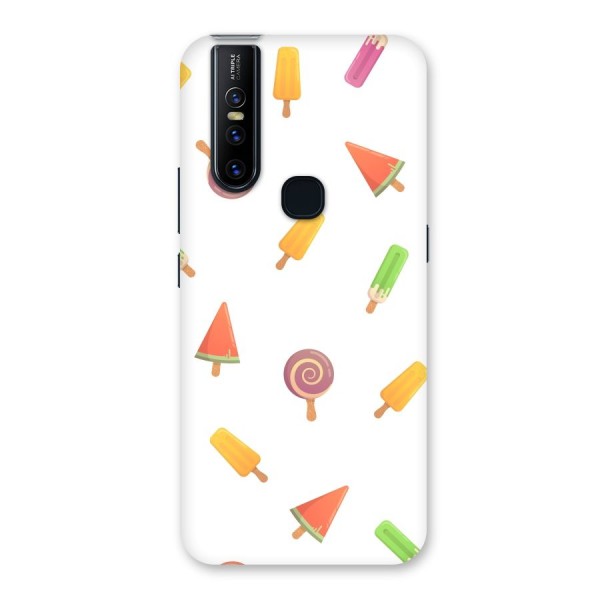 Ice Cream Colors Back Case for Vivo V15