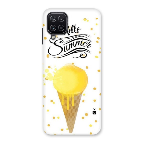 Ice Cream Summer Back Case for Galaxy A12