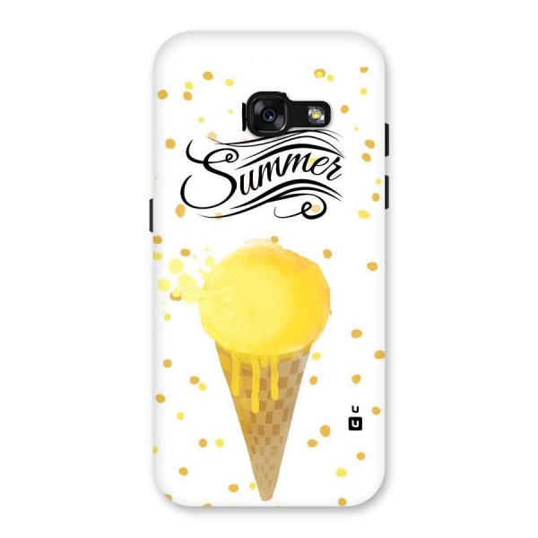 Ice Cream Summer Back Case for Galaxy A3 (2017)