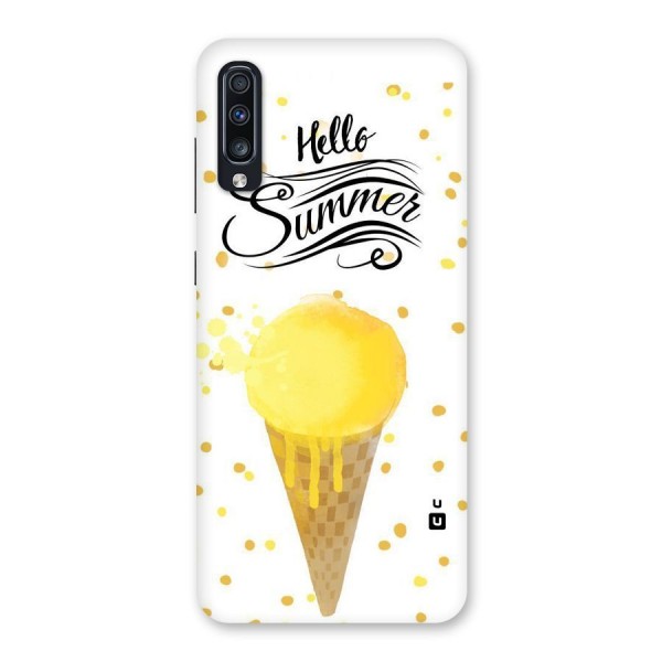 Ice Cream Summer Back Case for Galaxy A70s