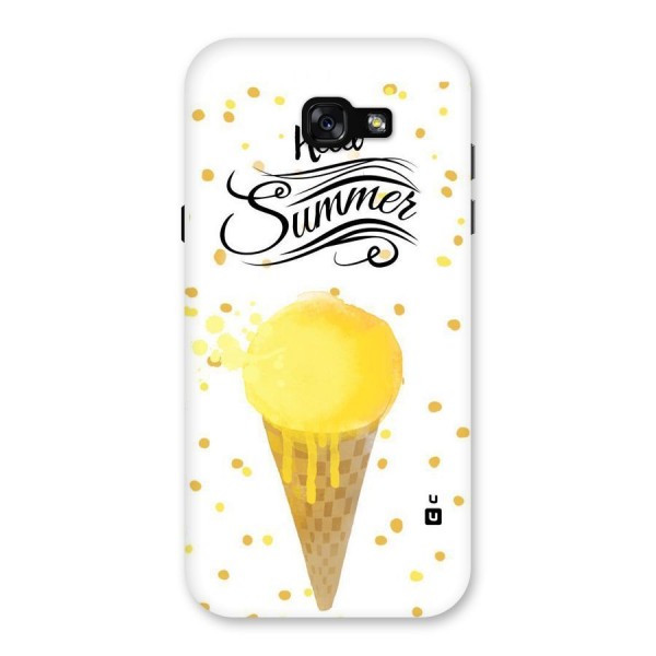 Ice Cream Summer Back Case for Galaxy A7 (2017)