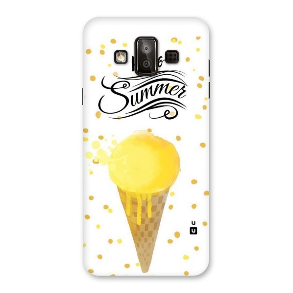 Ice Cream Summer Back Case for Galaxy J7 Duo