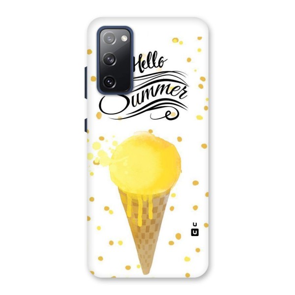 Ice Cream Summer Back Case for Galaxy S20 FE