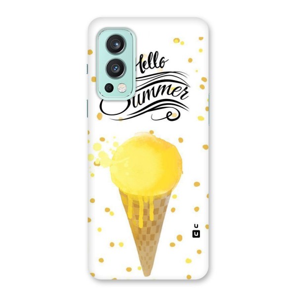 Ice Cream Summer Back Case for OnePlus Nord 2 5G