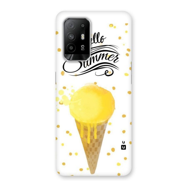 Ice Cream Summer Back Case for Oppo F19 Pro Plus 5G