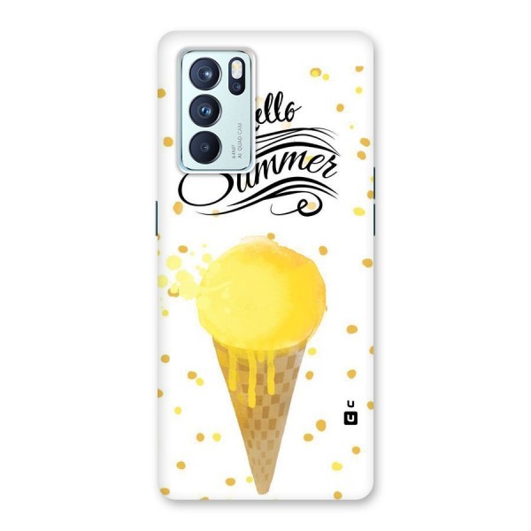Ice Cream Summer Back Case for Oppo Reno6 Pro 5G
