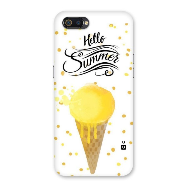 Ice Cream Summer Back Case for Realme C2