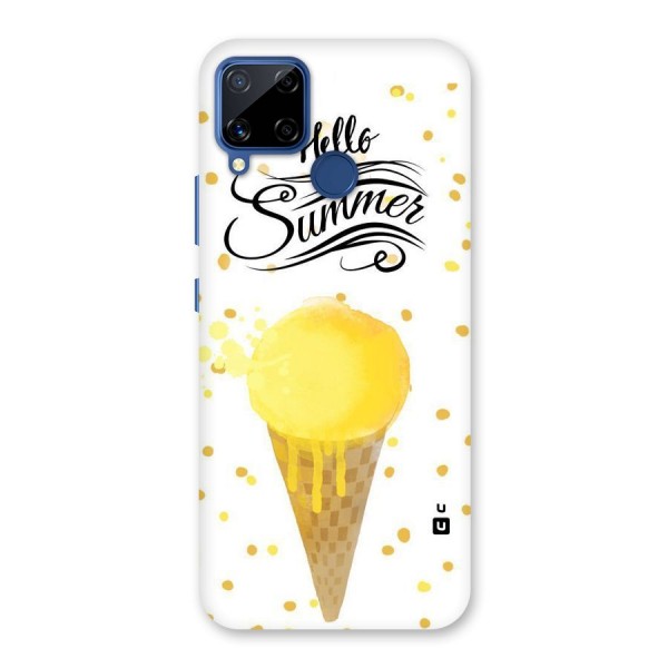 Ice Cream Summer Back Case for Realme Narzo 30A