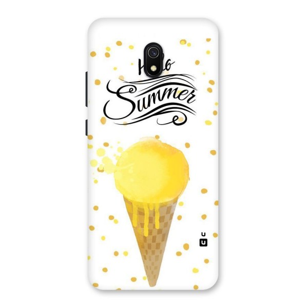 Ice Cream Summer Back Case for Redmi 8A