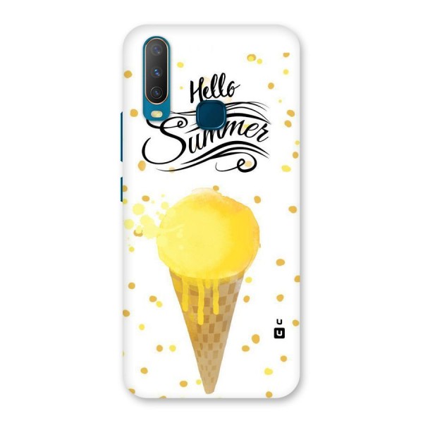 Ice Cream Summer Back Case for Vivo Y15