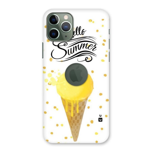 Ice Cream Summer Back Case for iPhone 11 Pro Logo  Cut