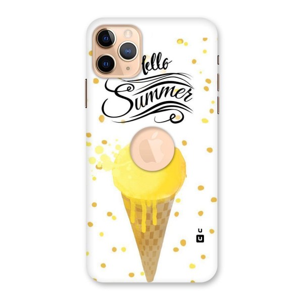 Ice Cream Summer Back Case for iPhone 11 Pro Max Logo Cut