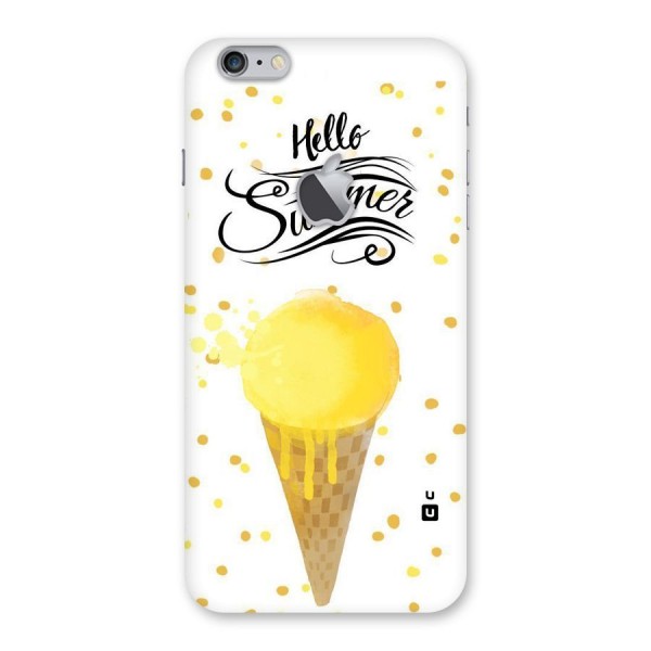 Ice Cream Summer Back Case for iPhone 6 Plus 6S Plus Logo Cut