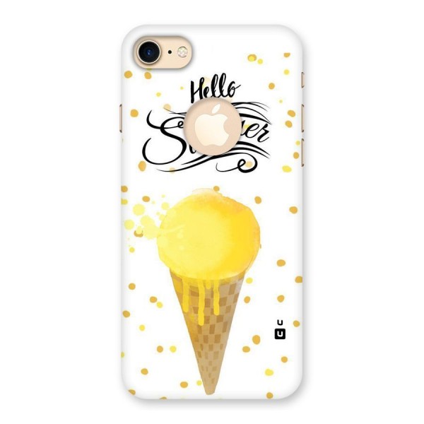 Ice Cream Summer Back Case for iPhone 7 Logo Cut