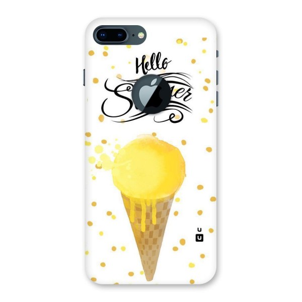 Ice Cream Summer Back Case for iPhone 7 Plus Logo Cut