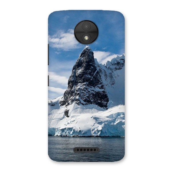 Ice Mountains Back Case for Moto C