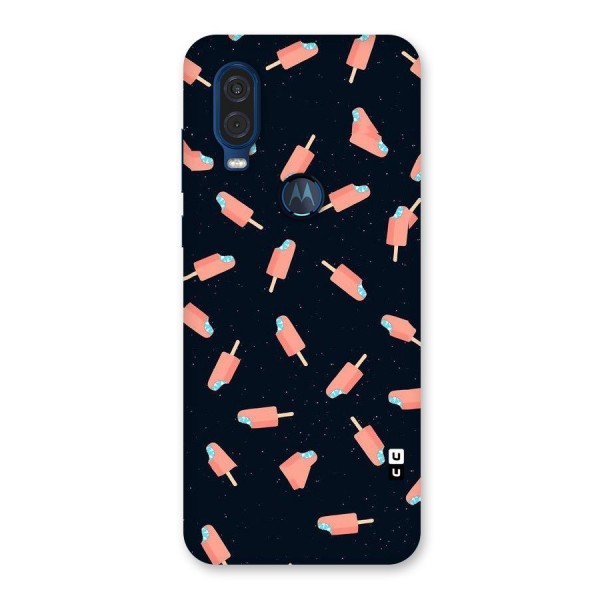 Icy Pattern Back Case for Motorola One Vision