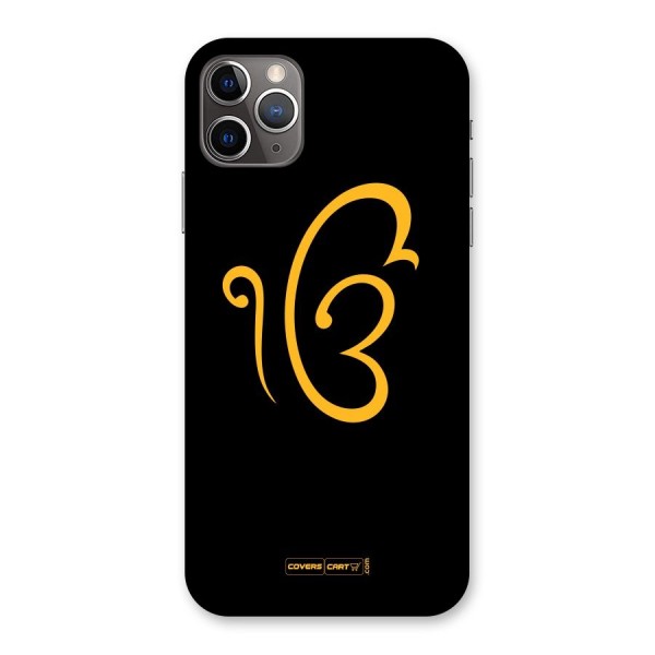 Ik Onkar Back Case for iPhone 11 Pro Max