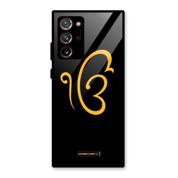 Ik Onkar Glass Back Case for Galaxy Note 20 Ultra