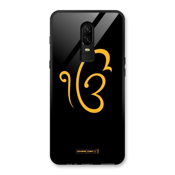 Ik Onkar Glass Back Case for OnePlus 6