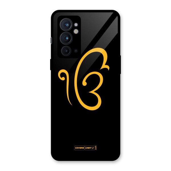 Ik Onkar Glass Back Case for OnePlus 9RT 5G