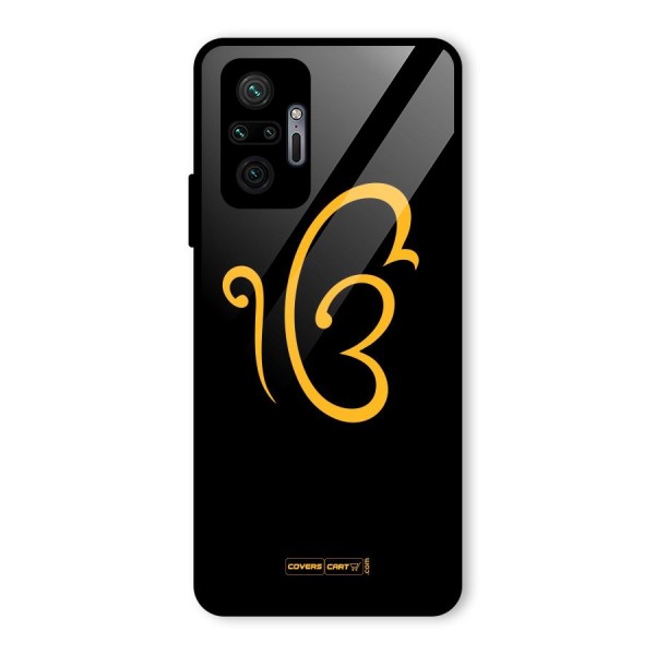 Ik Onkar Glass Back Case for Redmi Note 10 Pro